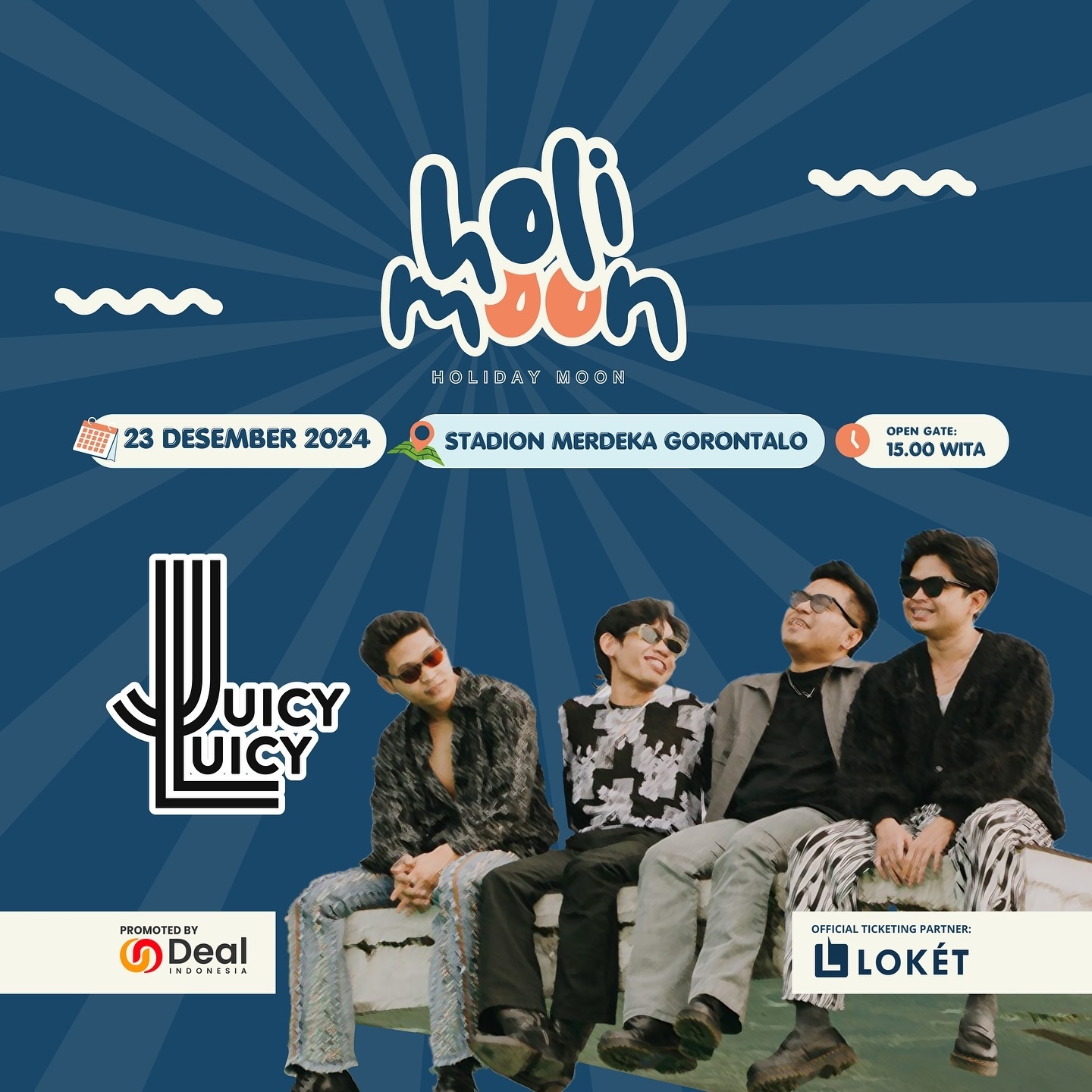 Konser Gratis Juicy Juicy Luicy Awal Juni 2025 di Jakarta, Datang Yuks Nih Info Waktu dan Lokasinya 
