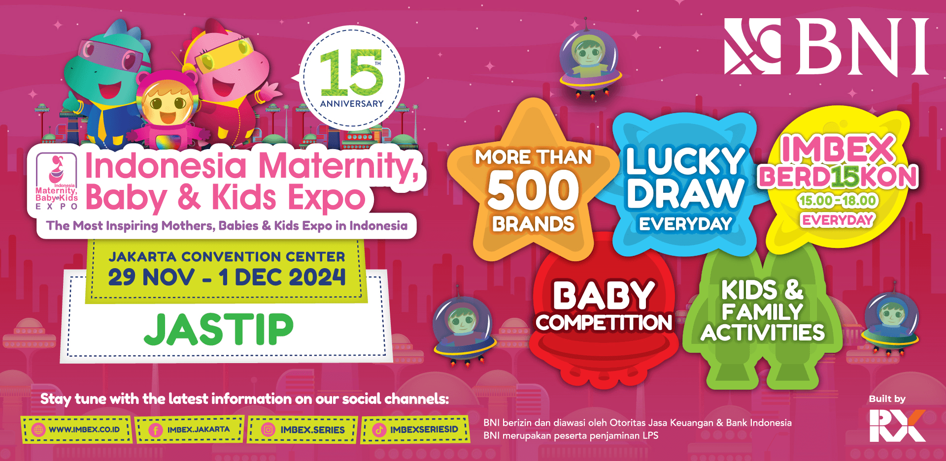 IMBEX 2024: Pameran Produk Ibu dan Anak Bakal Digelar di JCC Senayan Akhir Bulan Ini, Diikuti Lebih Dari 100 Perusahaan