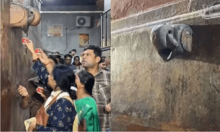 Dikira Air Suci, Warga Vrindavan Antri Minum Tetesan Air dari Patuh Gajah di Kuil India yang Ternyata Adalah Tetesan Air AC