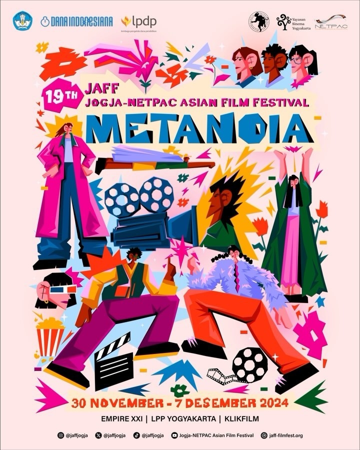 MURAH BANGET! Harga Tiketnya Cuma Rp 35 Ribu, Festival Film Asia JAFF 2024 Bakal Digelar di Jogja Mulai 30 November, Dimeriahkan Band Lomba Sihir