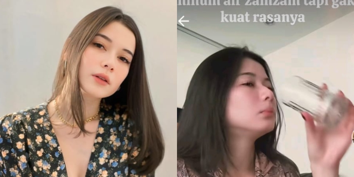 Bagikan Pengalaman Minum Air Zamzam,Iris Wullur Sebut Tak Kuat Minum Air Zamzam hingga Buat Netizen Geram