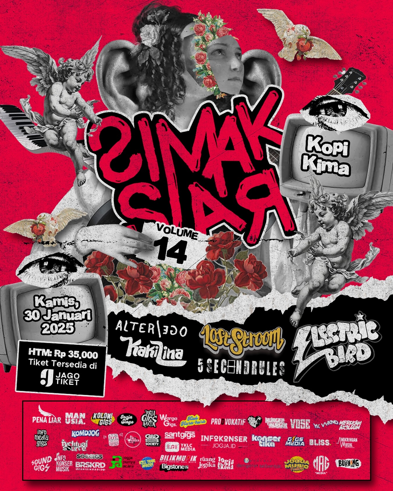 Harga Tiketnya Cuma Rp 35 Ribu, Simak Siar Vol.14 Siap Guncang Jogja pada Akhir Januari Ini, Cek Lokasinya di Sini!