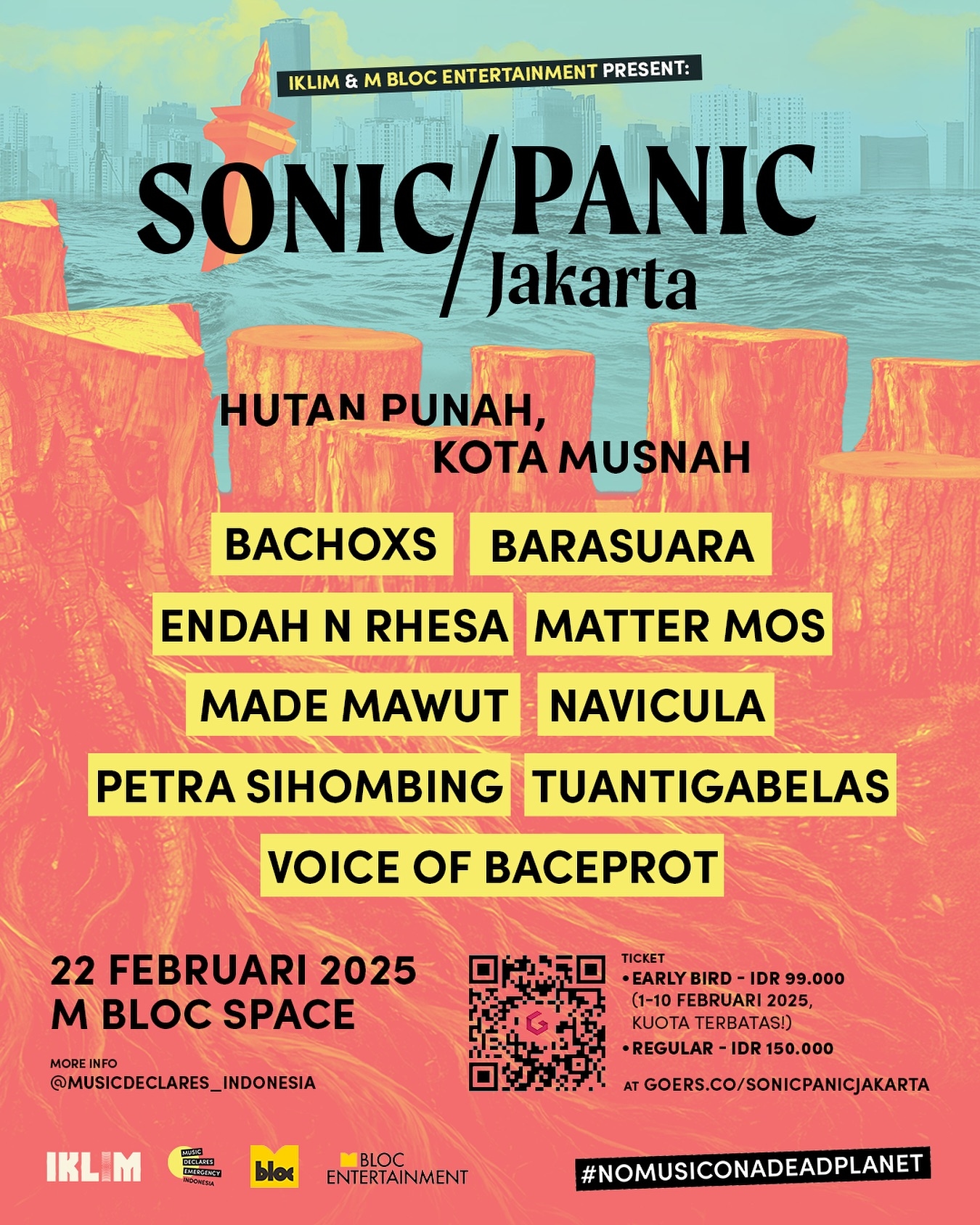 Voice of Baceprot, Barasuara hingga Endah N Rhesa Bakal Meriahkan Konser Sonic Panic di M Bloc Live House Jakarta, Cek Tanggal dan Harga Tiketnya
