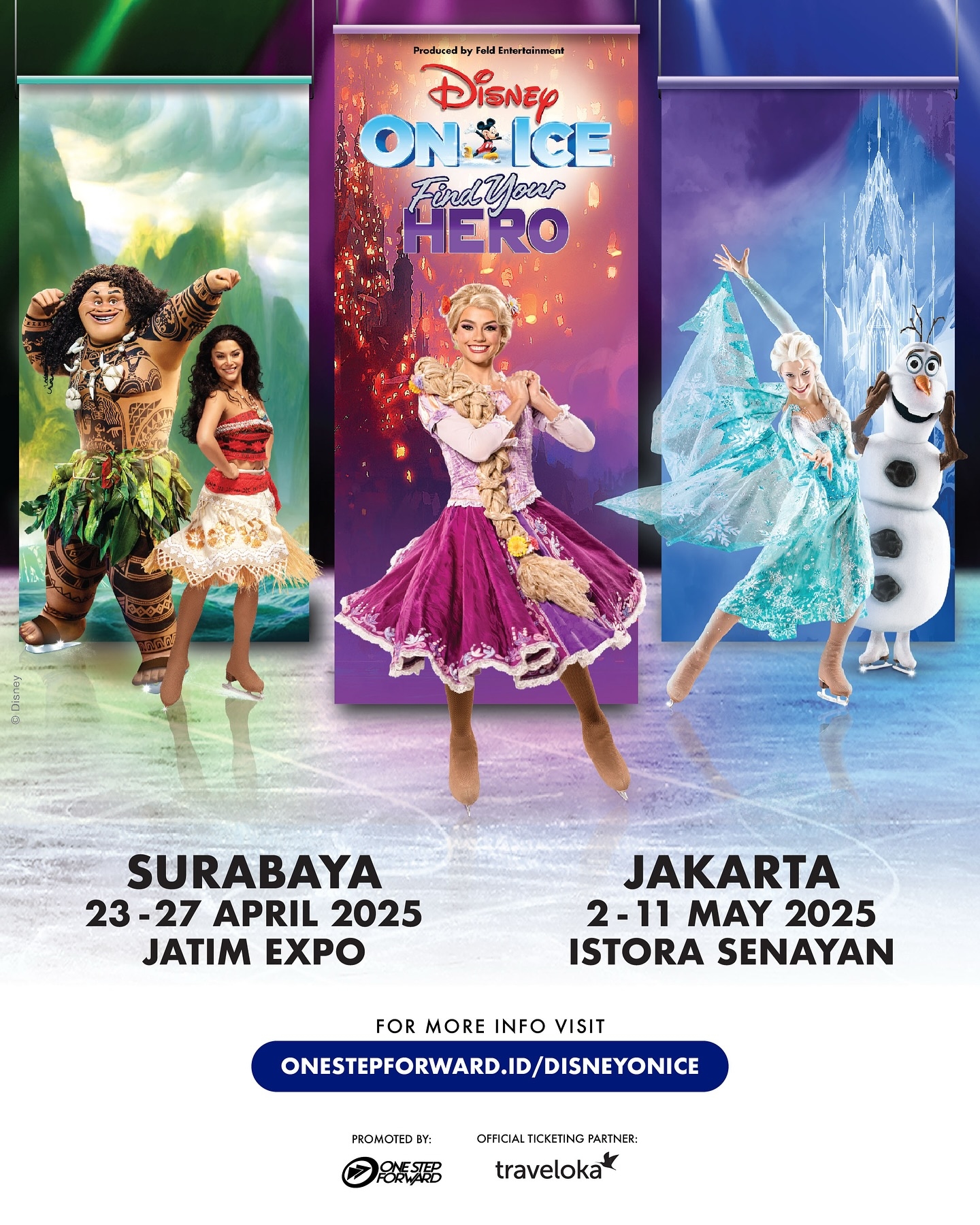 Petualangan Disney On Ice Bakal Hadir di Surabaya dan Jakarta pada April dan Mei 2025, Segini Harga Tiketnya!  