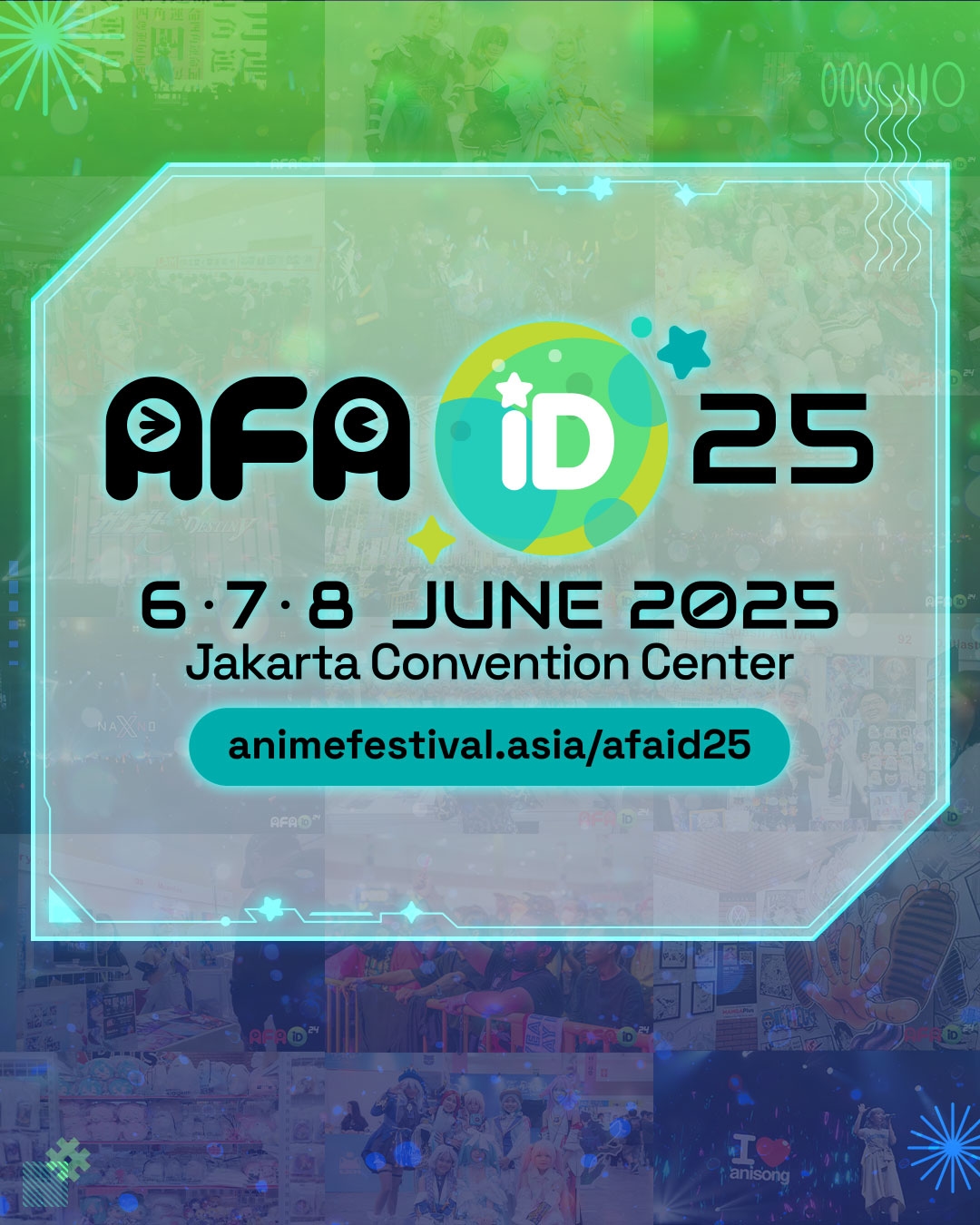 Pecinta Anime Merapat! AFA 2025 Bakal Digelar di Jakarta pada 6-8 Juni, Berikut Rangkaian Acaranya