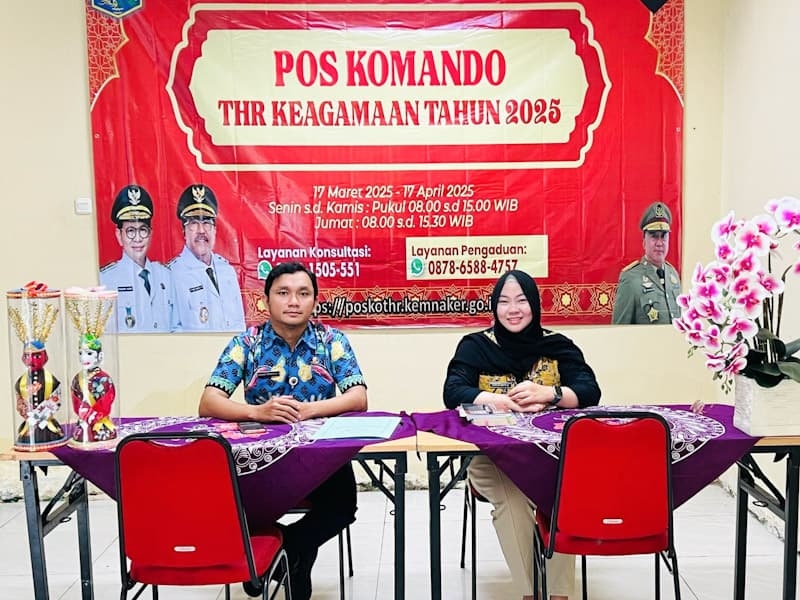 Punya Masalah dengan THR Lebaran 2025?  Adukan ke Posko Disnakertrans DKI dan 5 Wilayah Jakarta, Buka hingga 17 April 2025