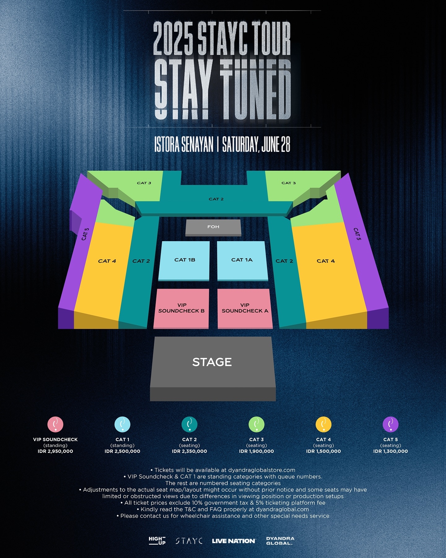 SERBU! Penjualan Tiket Konser STAYC di Jakarta Dibuka Mulai Hari Ini Selasa 8 April 2025, Segini Harganya