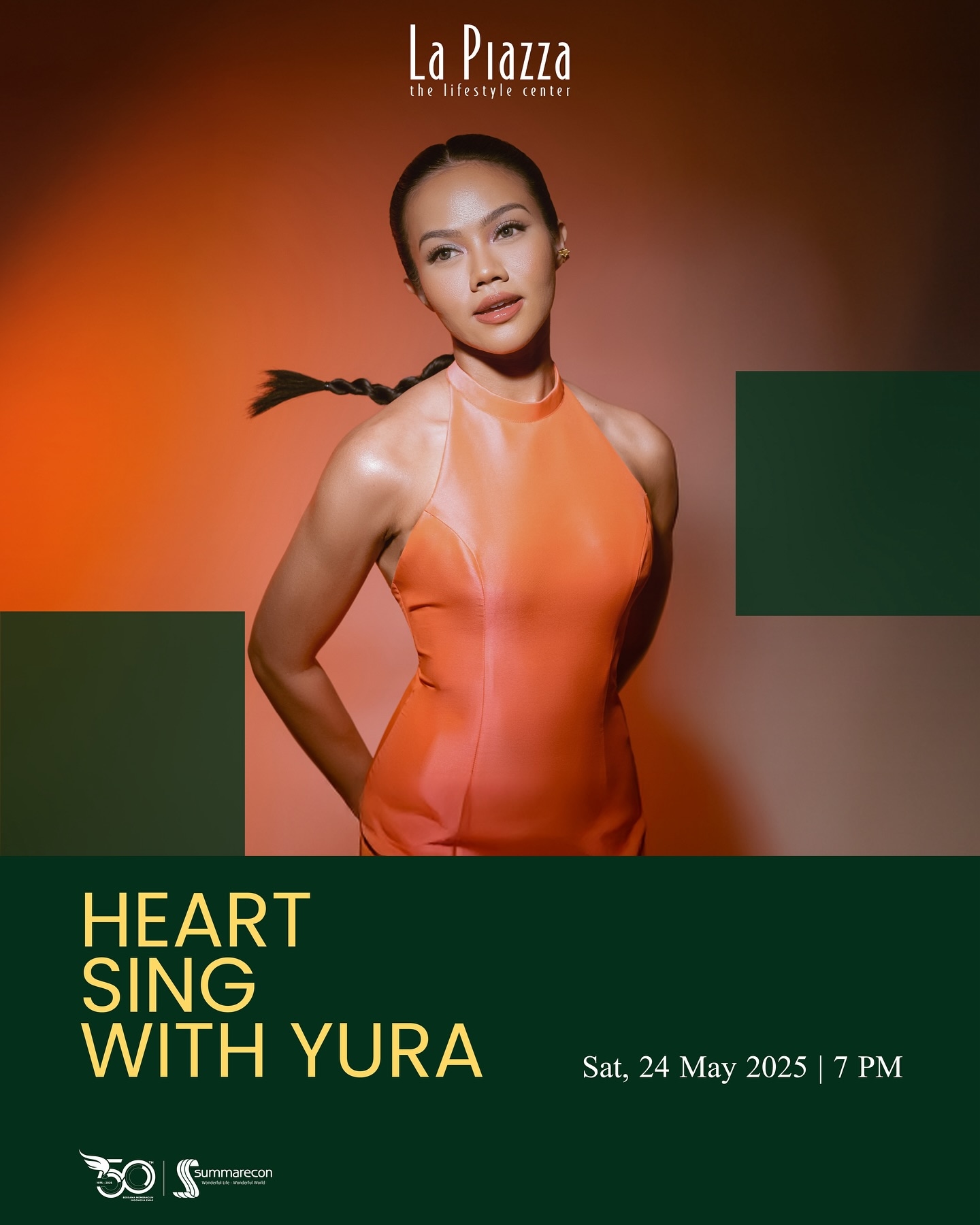 Jangan Lupa! Hari Ini Ada Konser Gratis Yura Yunita di Lippo Mall Nusantara, Meriahkan EKSiS 2025 