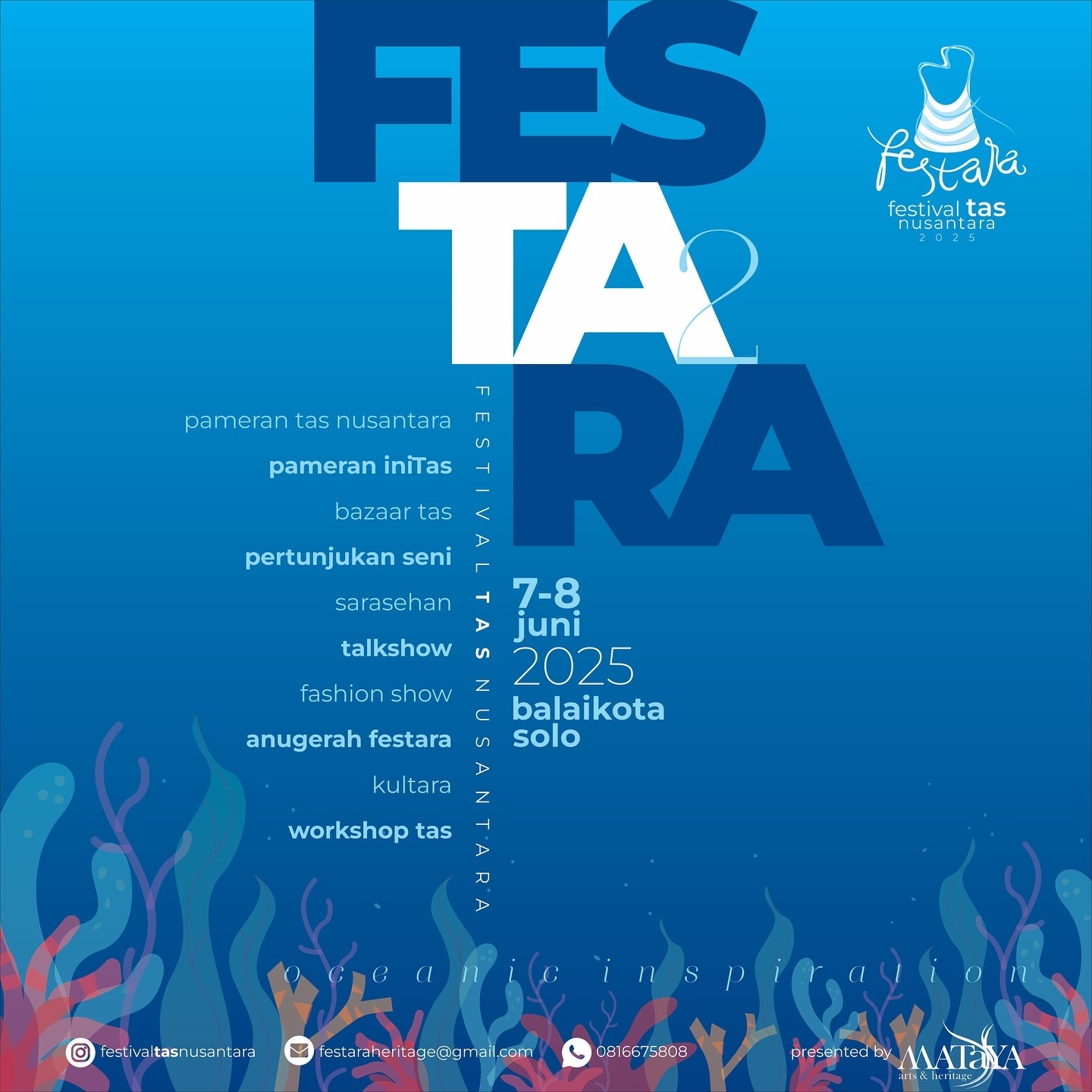 FESTARA 2025: Pameran Tas Nusantara Bakal Digelar di Solo Akhir Pekan Ini, Berikut Rangkaian Acara Pendukungnya, Gratis!
