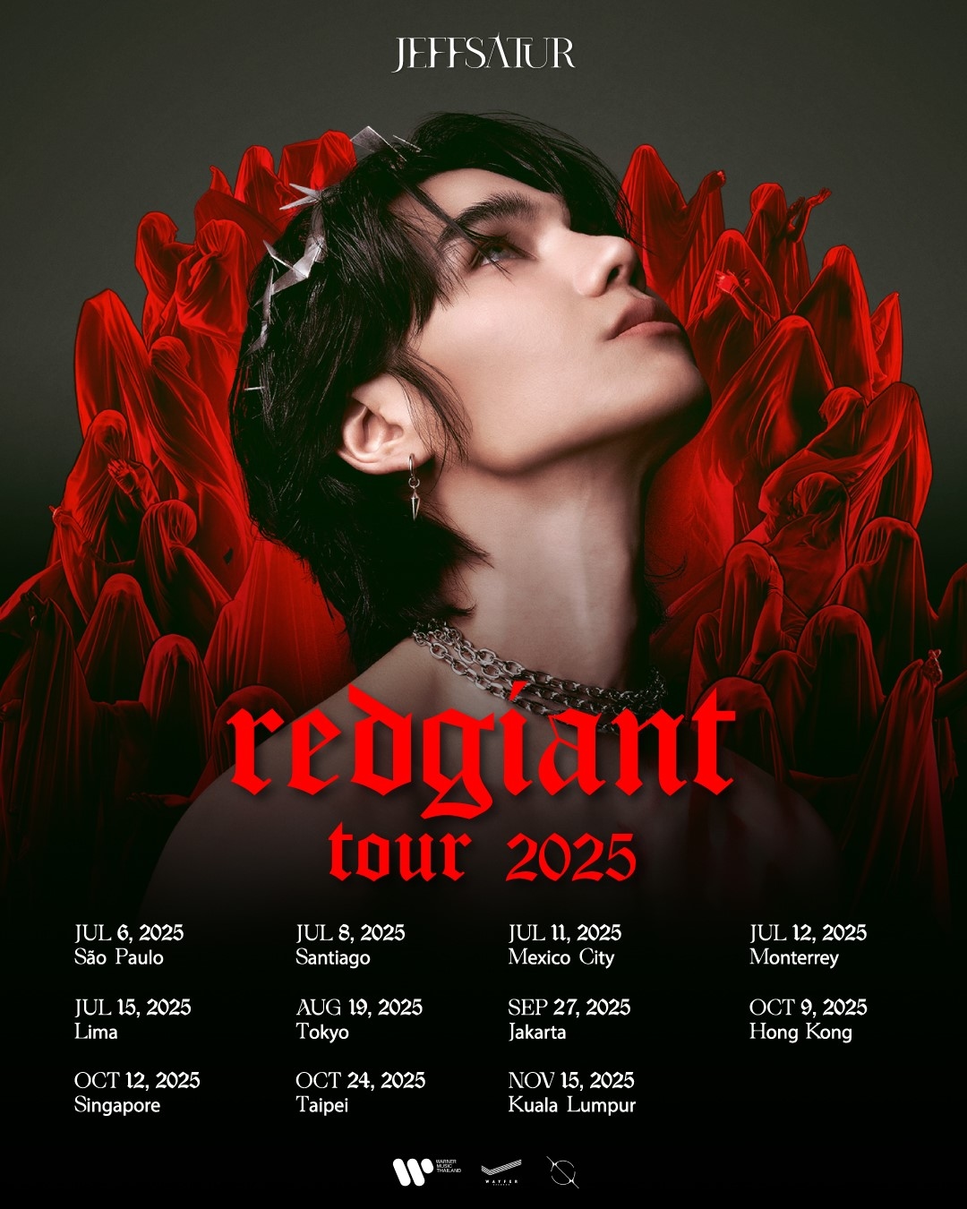Musisi Thailand Jeff Satur Bakal Gelar Tour Dunia 2025, Salah Satunya di Jakarta, Berikut Jadwal Lengkapnya!