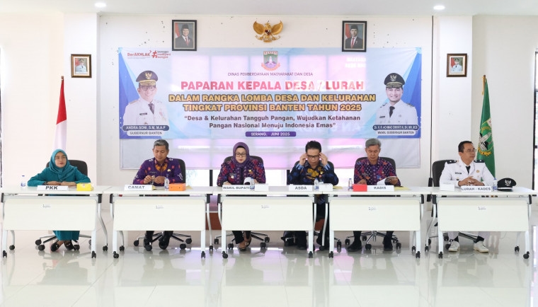 Dorong Desa Sodong Jadi Terbaik di Provinsi Banten, Wabup Tangerang Optimis Jagoannya Juara hingga Tingkat Nasional