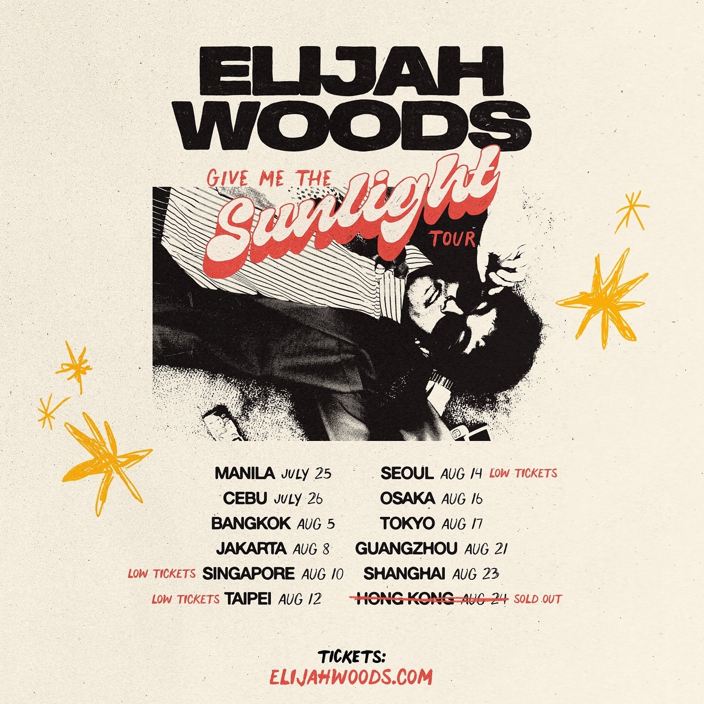 Penyanyi Kanada Elijah Woods Bakal Konser di Jakarta pada Awal Agustus 2025, Cek Lokasi dan Tanggalnya!