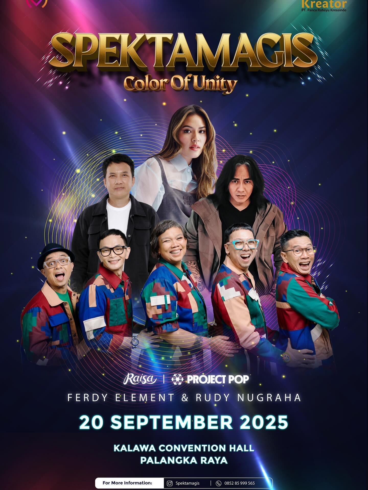 Raisa, Project Pop, hingga Ferdy Element Bakal Tampil di Spektamagis 2025: Pertunjukan Musik dan Visual Imersif