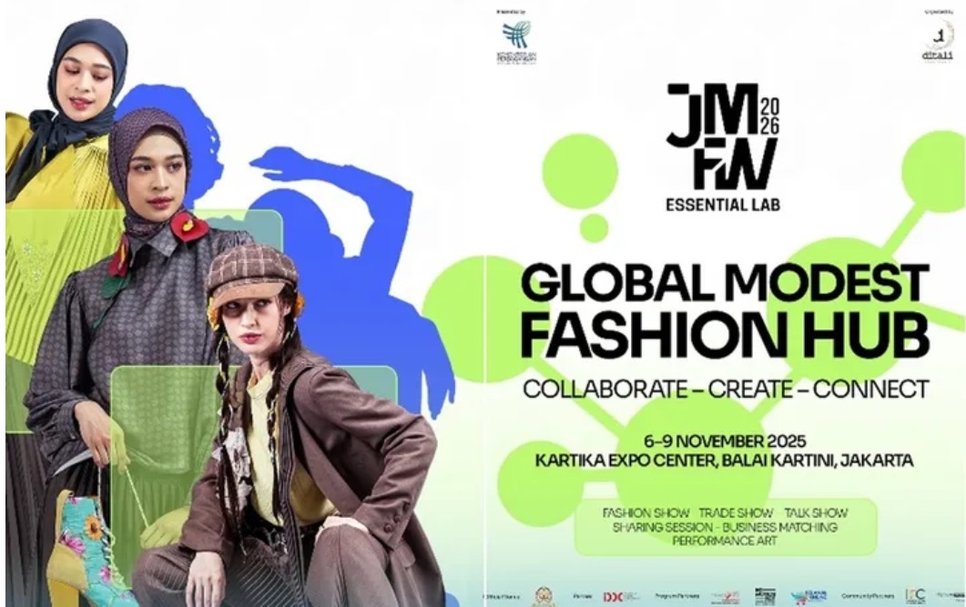 Catat! Jakarta Muslim Fashion Week (JMFW) Digelar di Balai Kartini pada 6–9 November 2025, dari Modest Fashion Show hingga Talkshow & Workshop