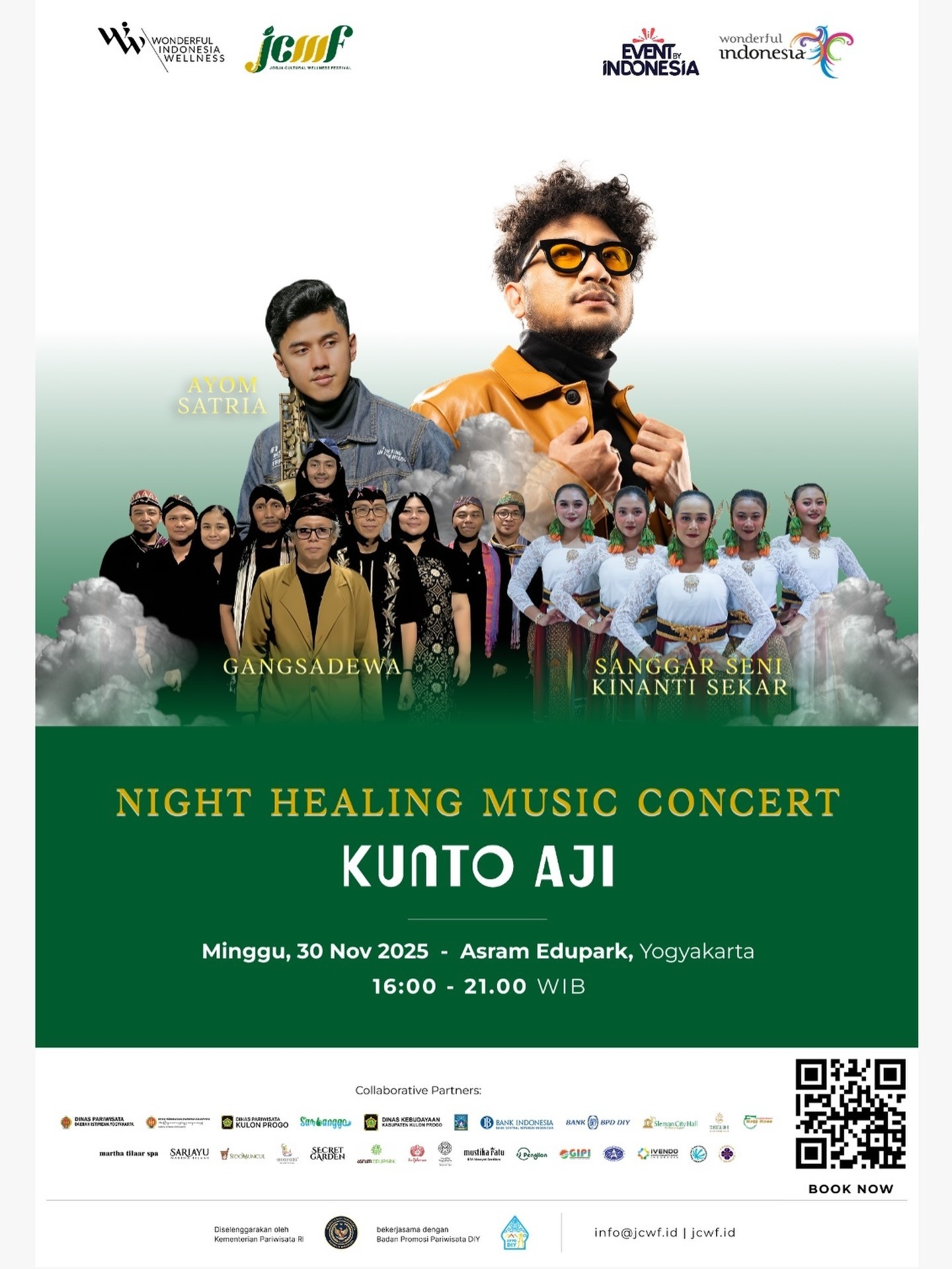 Kunto Aji Meriahkan Penutupan JCWF 2025 di Asram Edupark Yogyakarta Malam Ini, Tiket Bisa Dibeli On The Spot