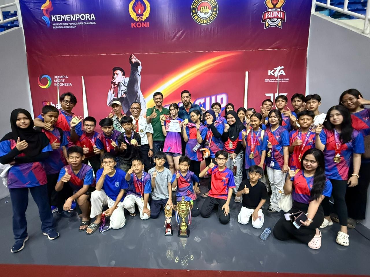 Inti Club Menteng Pomdam Jaya Sabet 18 Medali di Kejuaraan Taekwondo KONI Cup Series 6, Cek Daftar Nama-nama Atletnya