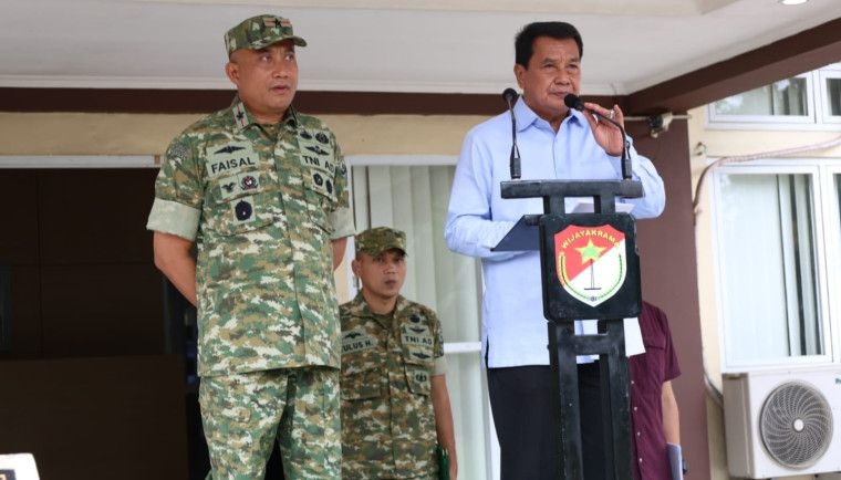 Buka Persami KKRI 2026 Digelar Korem 052/Wijayakrama, Bupati Tangerang: Kita Cetak Generasi Muda Disiplin dan Berkarakter