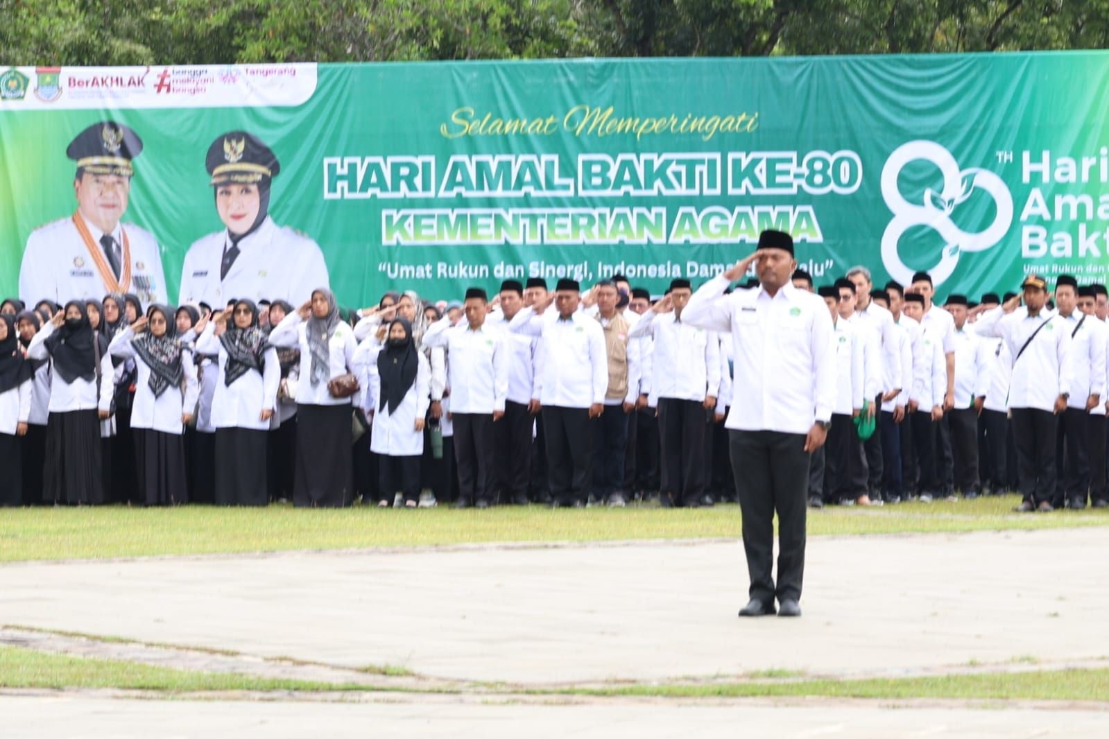 Pimpin Upacara Peringatan Hari Amal Bakti, Bupati Tangerang: Mari Ciptakan Kehidupan Masyarakat yang Harmonis, Toleran dan Religius
