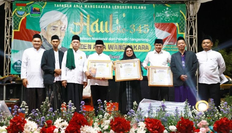 Haul Ke-345 Raden Aria Wangsakara Digelar di Pendopo TMP Kabupaten Tangerang, Dihadiri Bupati Maesyal hingga Gubernur Andra Soni