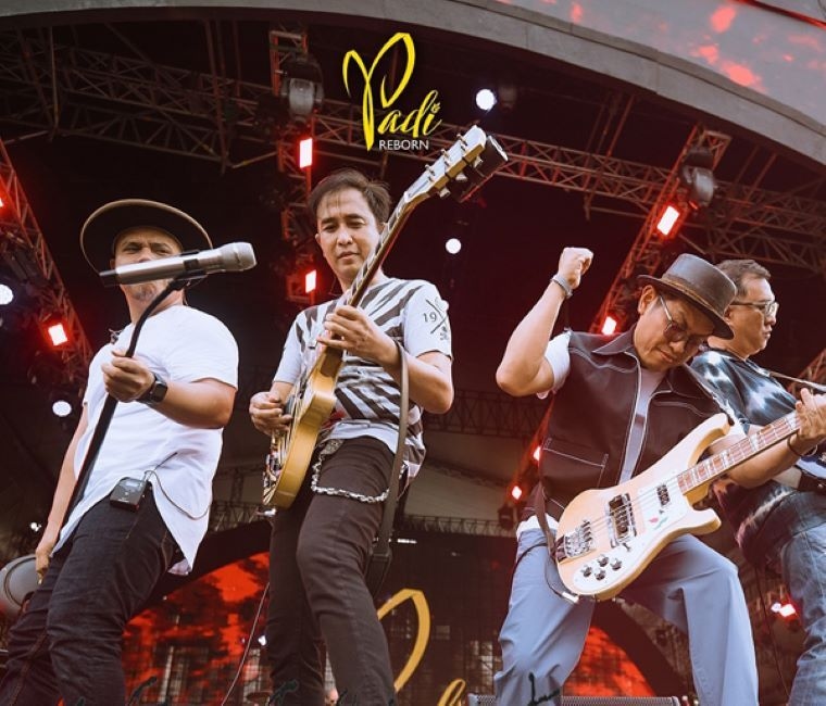 Wow, Padi Reborn Siapkan Konser Intim dengan Panggung 360 Derajat