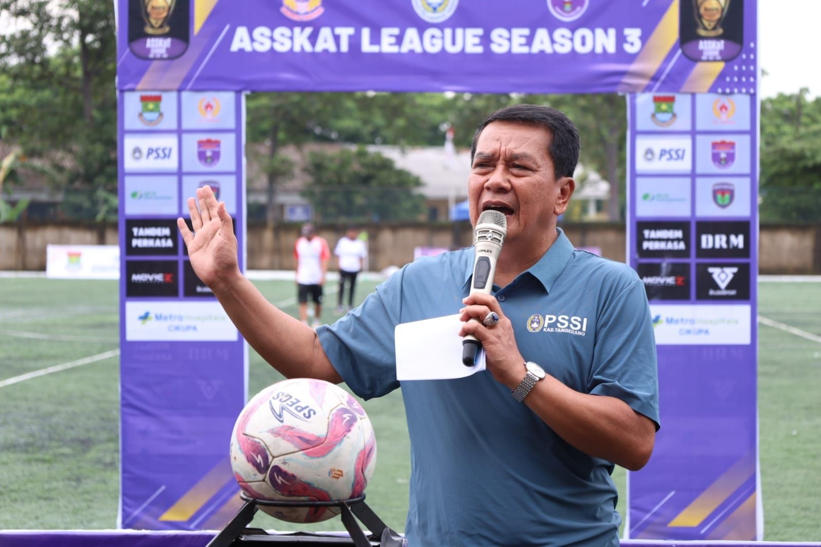 Tutup ASSKAT League Season 3 di Pasar Kemis, Bupati Tangerang Bangga Lihat Talenta Muda Berkompetisi Secara Sportif