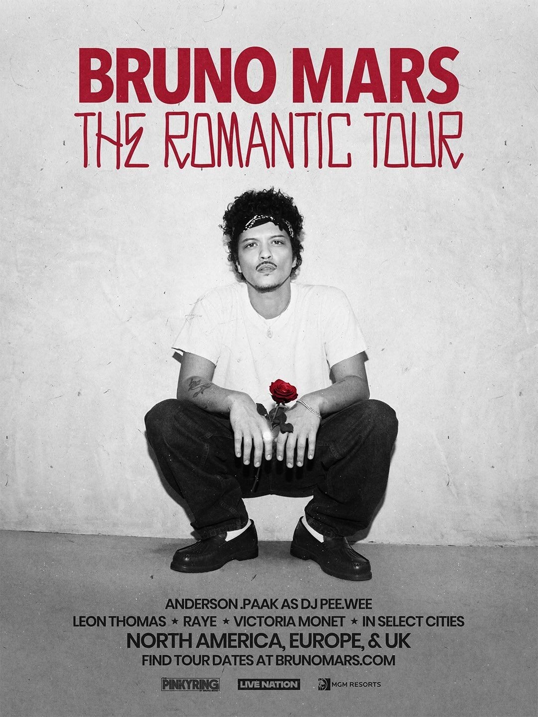 Bruno Mars Bakal Gelar The Romantic Tour di Lebih 30 Kota, Berikut Jadwal Lengkapnya