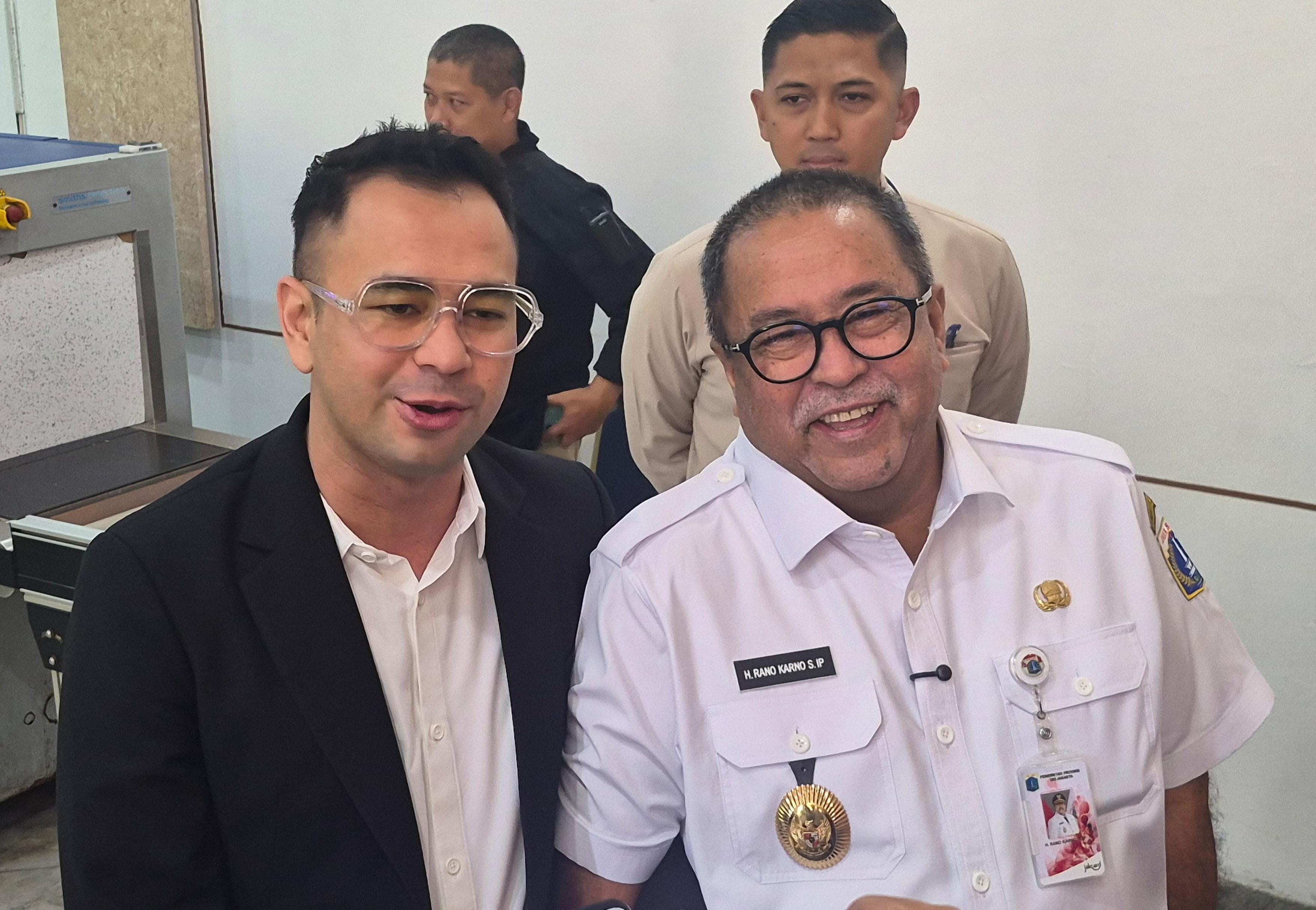 Temui Rano Karno di Balai Kota, Raffi Ahmad Siap Dukung Program Jakarta Kota Sinema, Bakal Ada Pertemuan Khusus