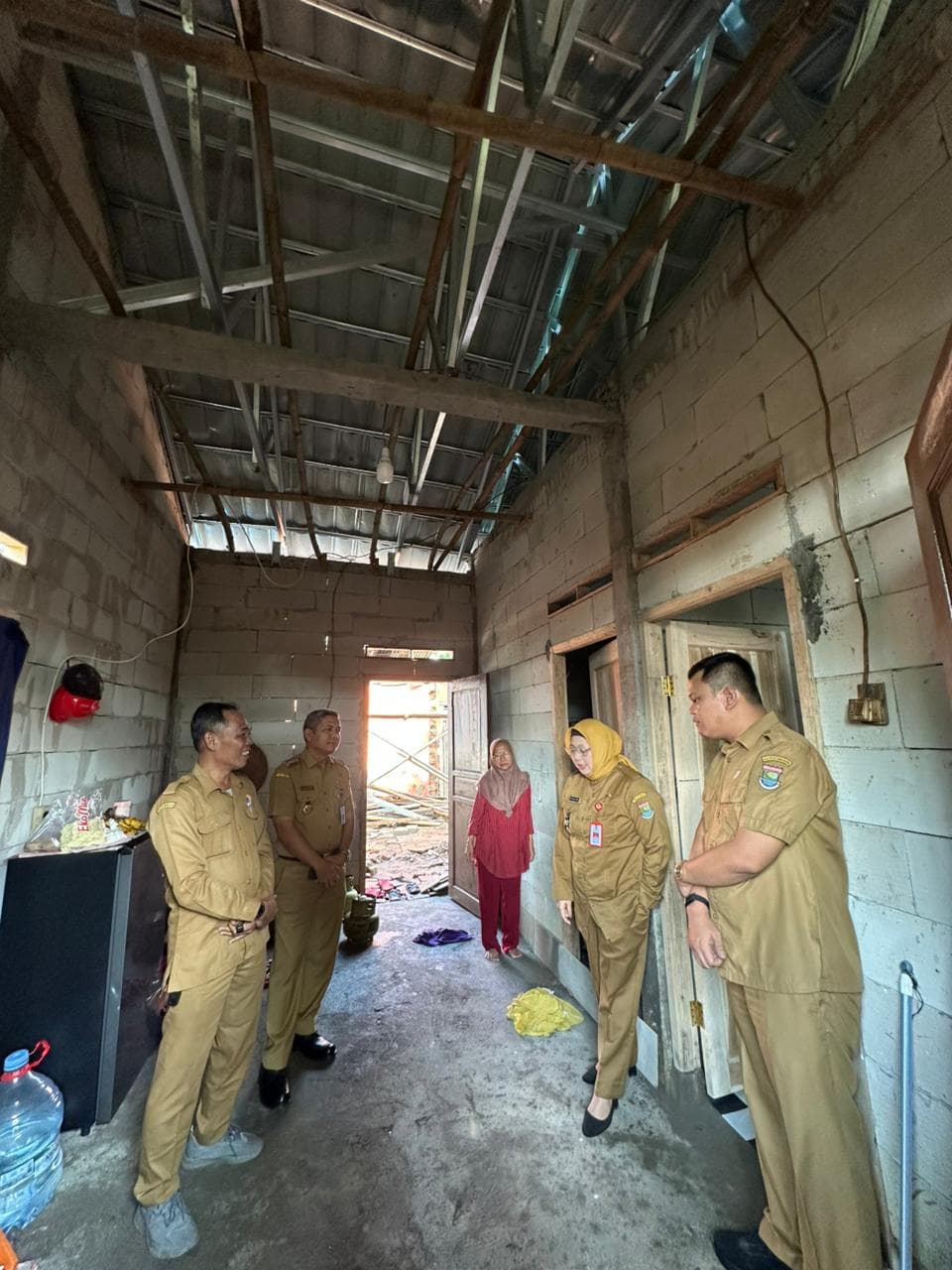 Wabup Tangerang Tinjau Renovasi RTLH di Matagara Tigaraksa, Targetkan Penambahan Kuota Demi Wujudkan Hunian Sehat dan Layak