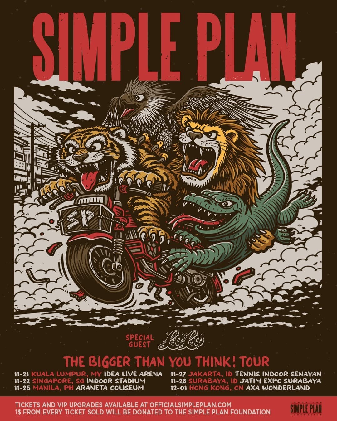 Simple Plan Konser di Jakarta dan Surabaya pada November 2026: Berikut Jadwal, Harga Tiket, dan Cara Belinya