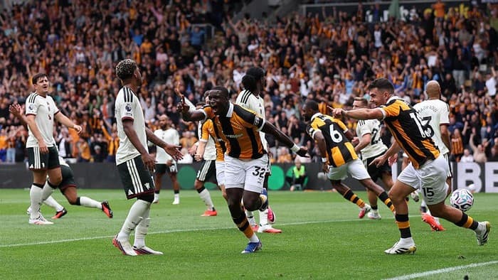 Hasil Hull City vs MU di Laga Perdana Premier League: Setan Merah Hancur Lewat Bola Mati, Begini Reaksi Kapten Bruno