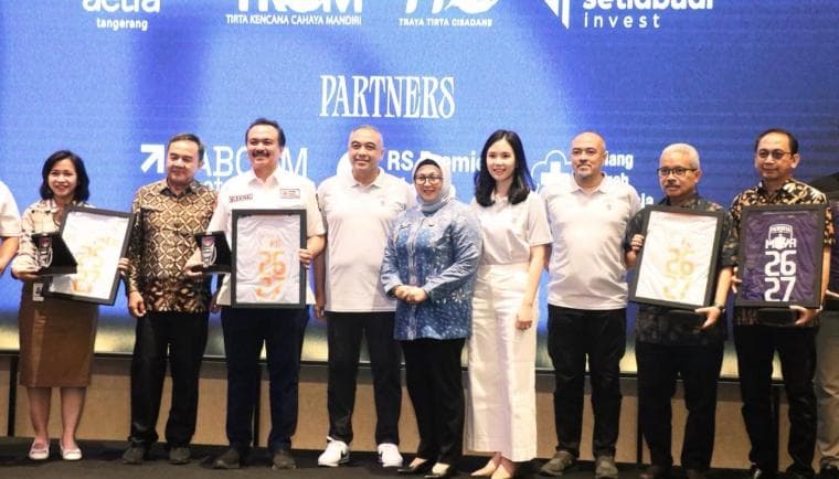 Peluncuran Tim dan Jersey Baru Persita untuk Liga 1 2026/2027, Wabup Intan: Pemkab Dukung Penuh Sebagai Identitas dan Kebanggaan Warga