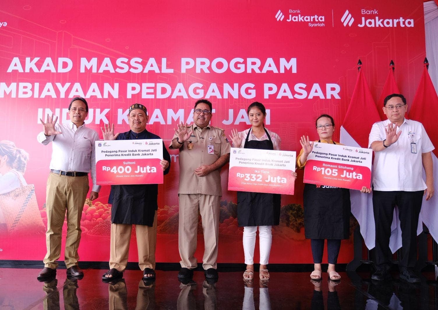 Mantap! Program Pembiayaan Bank Jakarta Bikin Keuntungan Pedagang Pasar Induk Kramat Jati Naik Empat Kali Lipat