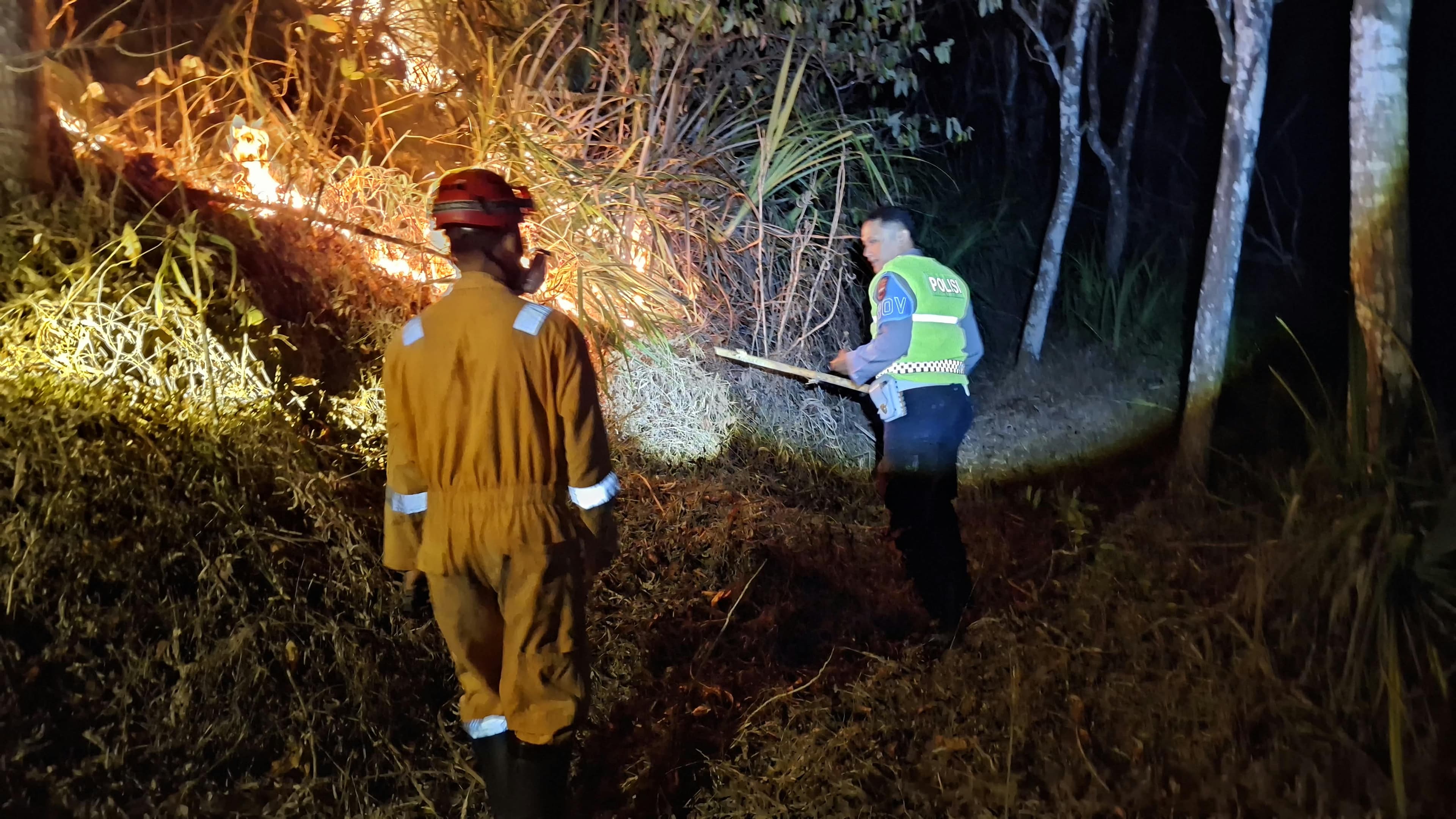 Dalam Sehari Dua Kebakaran Lahan Terjadi di Kebumen, Api Padam Setelah Petugas dan Warga Berjibaku