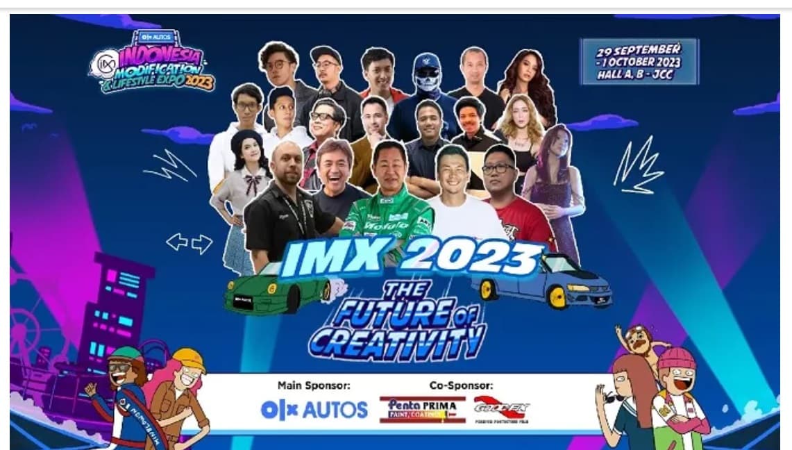 Para Milineal dan Gen Z Pecinta Otomotif, Aksimu Ditunggu di IMX 2023. Catat Tanggal dan Harga Tiketnya