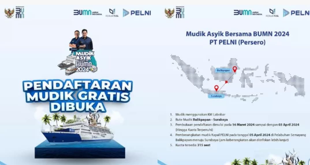 Buruan Daftar Masih Buka! Mudik Gratis Kemenhub Sepeda Motor Naik Kapal Laut, Rute Semarang Cek di Sini