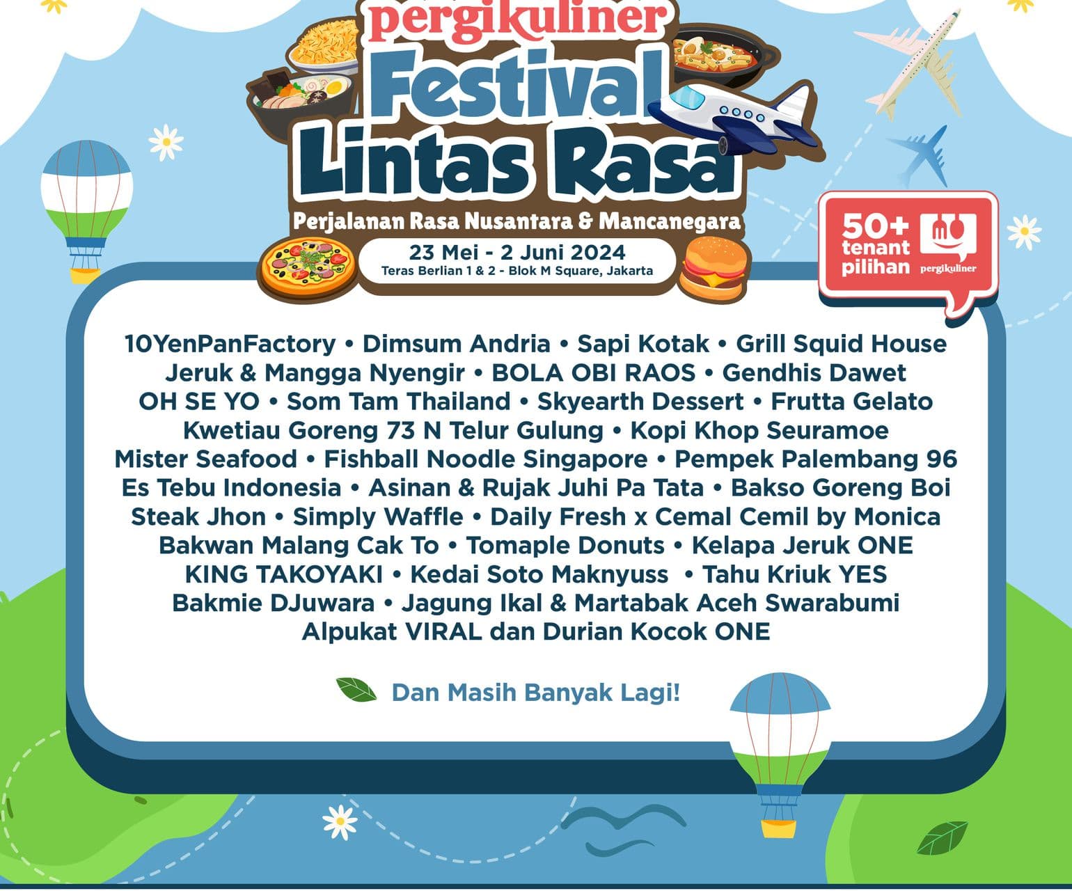 Berikut 7 Event di Jakarta Akhir Pekan Ini Tanggal 1 dan 2 Juni 2024, dari Festival Kuliner hingga Pameran, Simak Selengkapnya