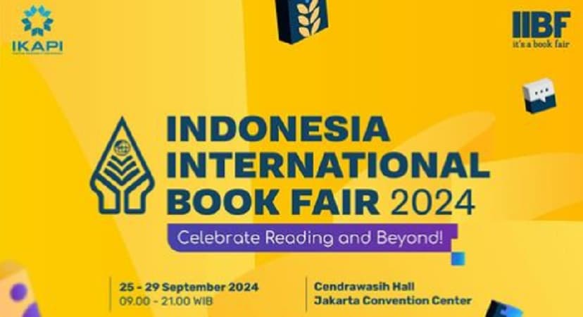Penggemar Baca Merapat! Ada Pameran Indonesia International Book Fair (IIBF) Digelar di JCC Senayan, Cuma Sampai 29 September 2024