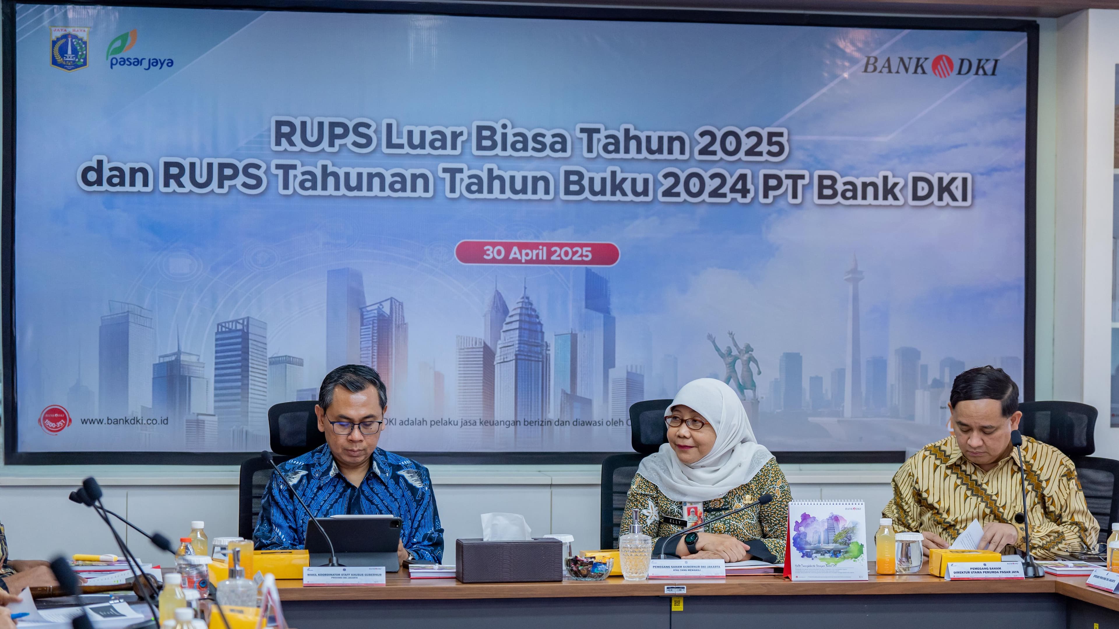 Soal Perubahan Direksi dan Komisaris Bank DKI, Gubernur Pramono Minta Agar Profesional Supaya Segera IPO