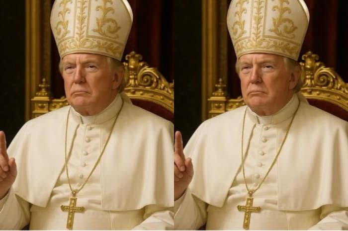 Donald Trump Tuai Kontroversi Usai Bercanda Posting Foto Diri Sebagai Paus, Sebut Ingin Jadi Pengganti