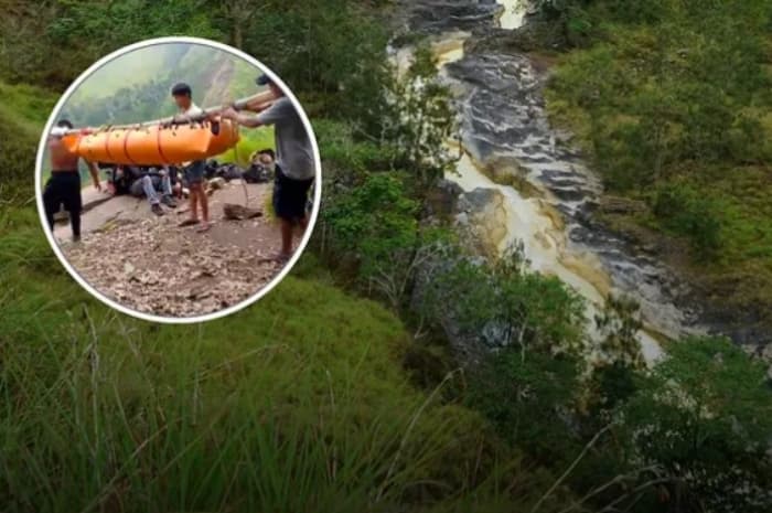 Rinjani Kembali Menelan Korban, Turis Malaysia Ditemukan Tewas di Jurang Sedalam 80 Meter