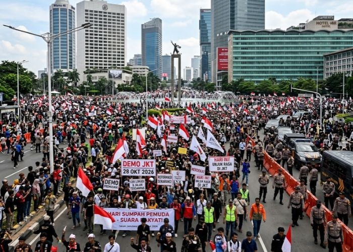 Polda Metro Jaya Pulangkan 19 Orang saat Sempat Diamankan Saat Unjuk Rasa Sumpah Pemuda