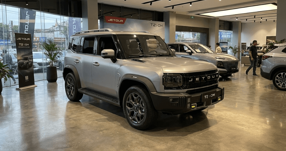 Harga Jetour T2 i-DM Resmi Dibuka di Angka Rp 688 Juta, Mobil PHEV Bergaya Maskulin Ini Siap Curi Perhatian Pecinta SUV Modern