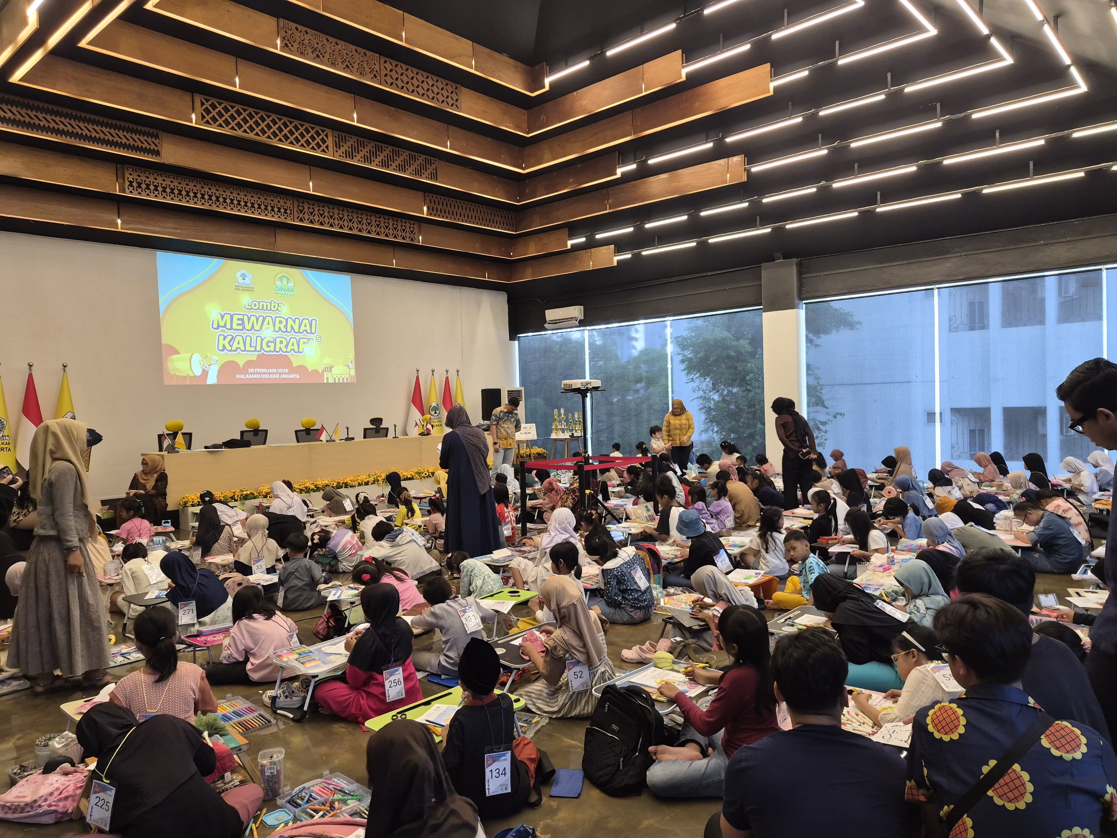 Golkar DKI Gelar DINAR 1447 H, Meriahkan Ramadan dengan 300 Peserta Lomba Mewarnai dan Kaligrafi
