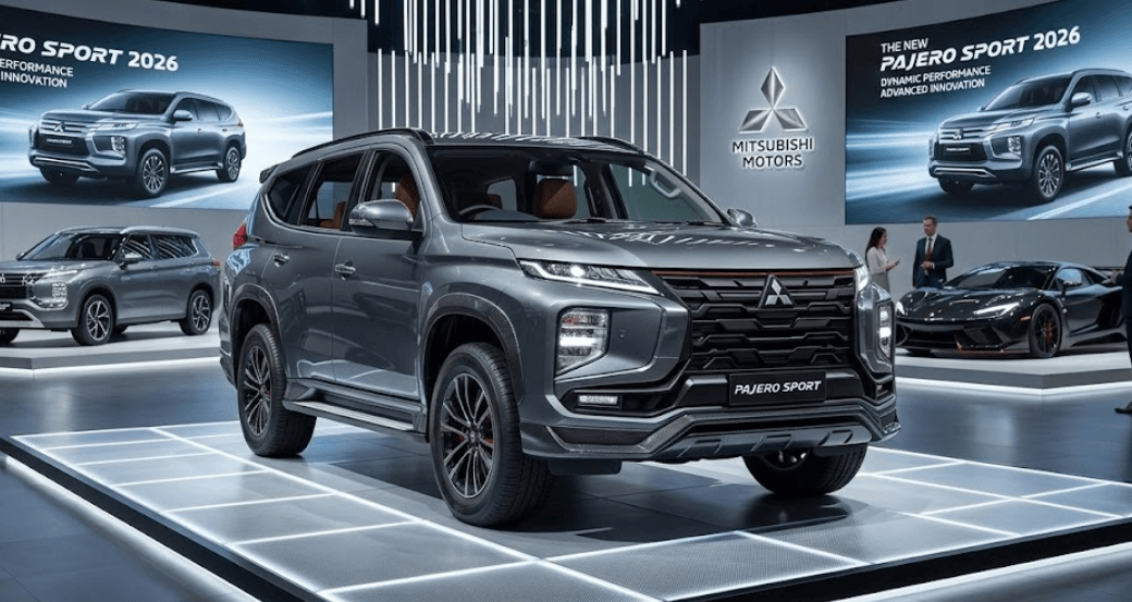 Tidak Kalah Keren Dari New Toyota Fortuner, Mitsubishi Pajero Sport 2026 Juga Tampilkan Desain Baru yang Agresif