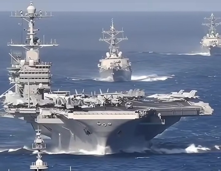 Drone IRGC Hantam Kapal Induk AS USS Abraham Lincoln, Iran Siap Perang di Darat