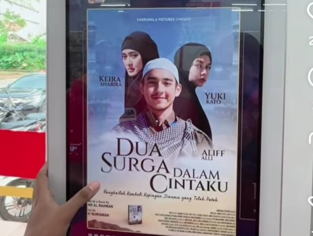 Bioskop Layar Digi Resmi Dibuka di Alfamart, Hadirkan Film Dua Surga Dalam Cintaku
