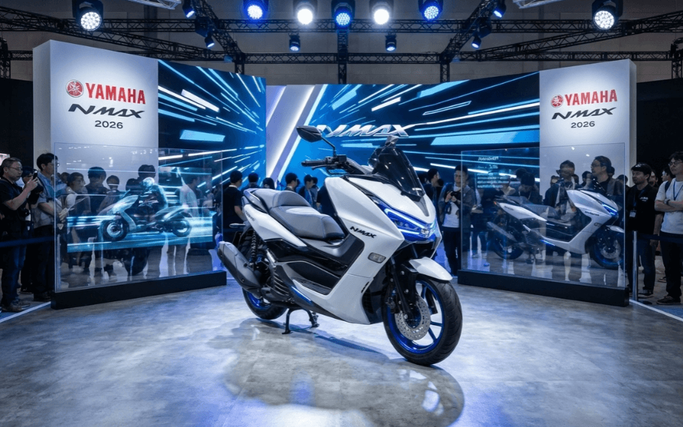 NMAX Turbo Tech Max 2026 Gunakan Fitur Y-Shift untuk Akselerasi Instan, Sensasi Berkendara Sporty dengan Dua Mode Berkendara
