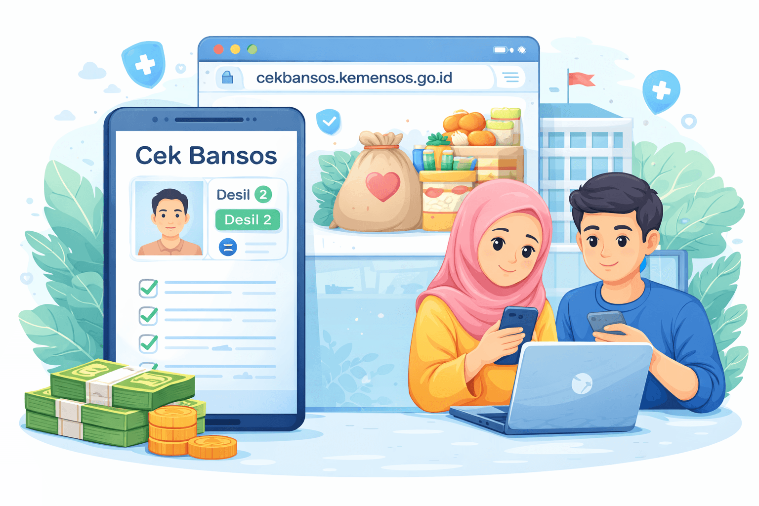 Penyaluran Bansos Tahap 2 April 2026 Dimulai, Begini Cara Cek Penerima PKH dan BPNT