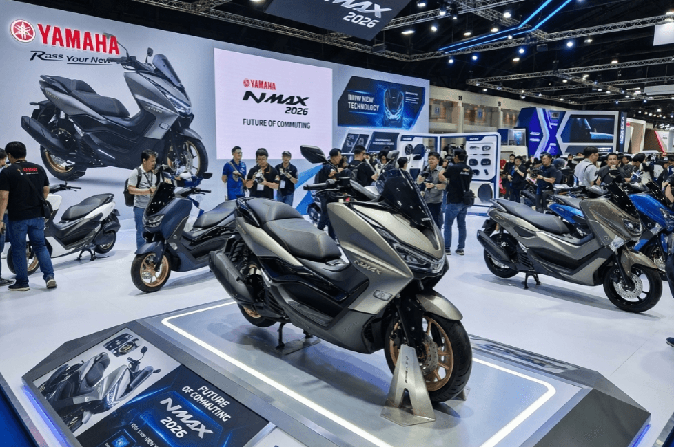 Skutik Lawas Mulai Gelisah! Yamaha NMAX Turbo Tech Max 2026 Lebih Beringas dan Tidak Mau Kalah Soal Teknologi Navigasi Garmin Terintegrasi