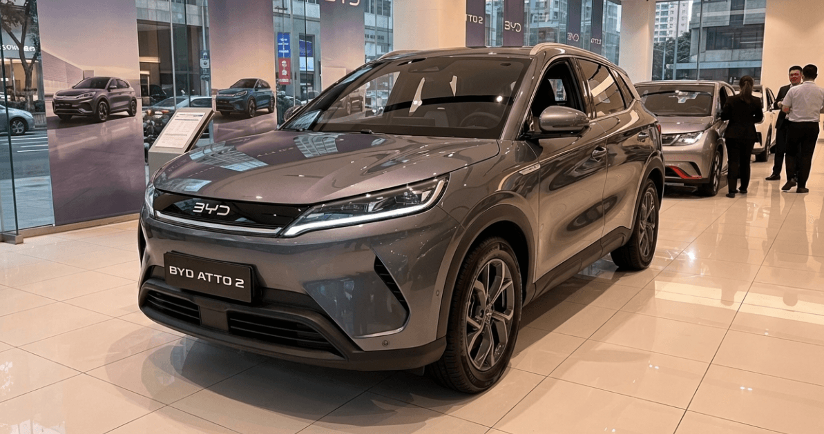 Tak Sabar Menanti, BYD Atto 2 Siap Menggebrak Pasar Otomotif Tanah Air, Gaya Keren Teknologi Blade Battery dan Harga Gak Jauh Beda Dengan Atto 1